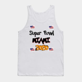 super bowel 2020 Miami Tank Top